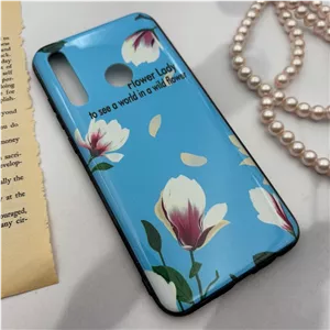 قاب گوشی P Smart 2019 هوآوی فانتزی طرح دار طرح گل کد 19678