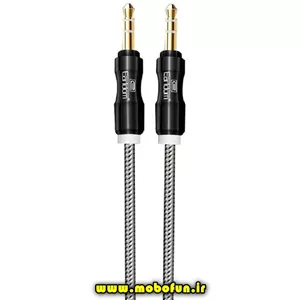 کابل صدا Earldom AUX ارلدام مدل AUX07 اصلی مشکی کد 30251