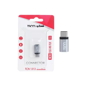 تبدیل microusb به TSCO Type-C مدل TCN 1313 کد 30537