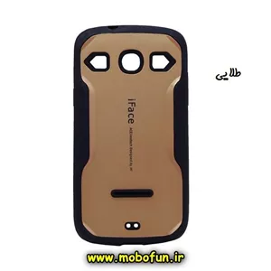 قاب گوشی Galaxy Core - i8262 سامسونگ طرح آی فیس iface طلایی کد 1