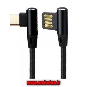 کابل شارژ پاوربانک Type-C برند تسکو TSCO مدل TC MC 76 طول 20 سانتی متر