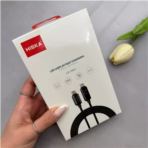 کابل USB-C هیسکا مدل LX-19CC طول 1 متر کد 140404