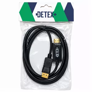 کابل DisplayPort به HDMI DETEX  انتقال تصویر کد 140711