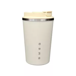 تراول ماگ اسمگ کرم مات 350 سی سی SMEG