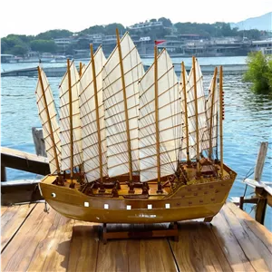 ماکت چوبی کشتی چینی