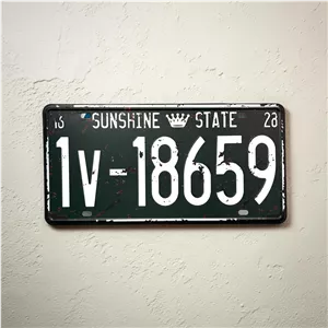 پلاک فلزی طرح Sunshine State ابعاد 30×15