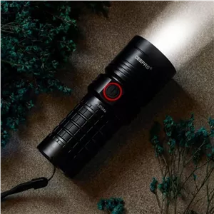 چراغ قوه جیپاس مدل GFL51044 LED ضد آب با پاور بانک