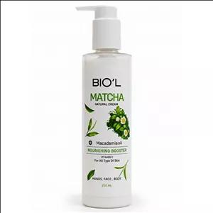 مرطوب کننده پمپی عصاره ماچا و ماکادمیا بیول