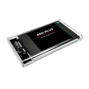 هارد اکسترنال SSD باکس شفاف USB 3 Type-A ظرفیت 2 ترابایت