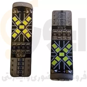 لامپ ۲۴ SMD ایکس آبی | BLUE سام اسپرت | SAM SPORT