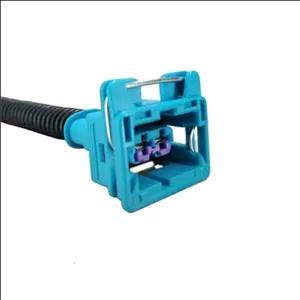 سوکت مادگی ۲ دو فیش همه کاره رنگ آبی سوکت سما الکتریک