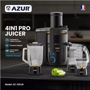 آبمیوه گیری 4 کاره جدید آزور مدل 226