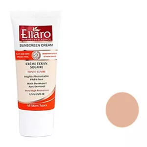 کرم ضد آفتاب رنگی مناسب انواع پوست حاوی اس پی اف 50 الارو