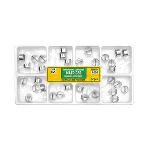 کیت نوار شفاف و کلمپ مولار و پرمولار تور وی ام | کیت نوار ماتریس شفاف و کلمپ مولار و پرمولار 1.096 Torvm 