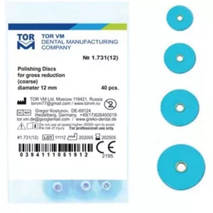 دیسک پرداخت مرکزدار Torvm 12.7 mm مشابه 3m زبر 50 عددی کد 1.731 BR