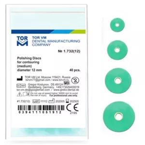 دیسک پرداخت مرکزدار Torvm 12.7 mm  مشابه 3m معمولی 50 عددی کد 1.732 PE