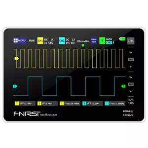 اسیلوسکوپ تبلتی دو کاناله با پنل لمسی FNIRSI مدل 1013D