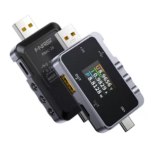 تستر USB دو طرفه (ولتاژ و جریان) FNIRSI مدل FNAC-28
