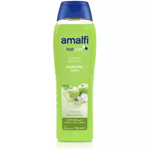 شامپو سر تقویتی آمالفی مدل سیب سبز حجم 750 میل