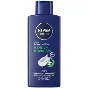 لوسیون بدن مردانه نیوآ Nivea مدل Maximum Hydration حجم 400 میل