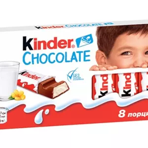 شکلات بار با مغز کرم شیری 100 گرمی کیندر