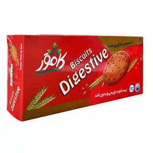 بیسکویت دایجستیو بدون شکر و رژیمی کامور