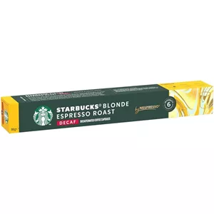 کپسول قهوه نسپرسو استارباکس بلوند اسپرسو رست بدون کافئین Blonde Espresso Roast Decaf