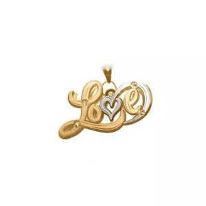 آویز گردنبند طلا  لاو A1256 