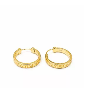 گوشواره طلا حلقه ای ورساچه 