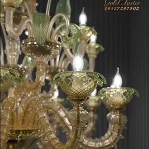 لوستر مورانو کریستالی دست ساز