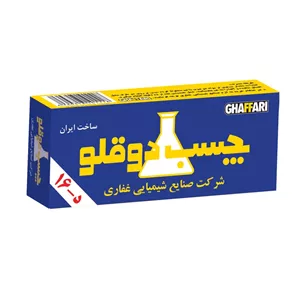 چسب دو قلو غفاری وزن 20 گرم