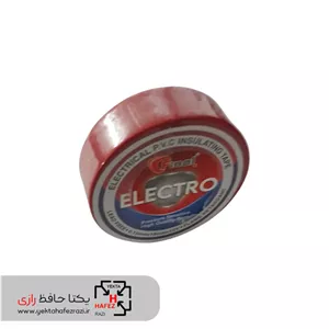 چسب برق قرمز فاینال مدل الکترو 10یارد 19میلی متر
