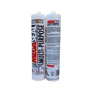 چسب سیلیکون شفاف غفاری مدل Mega Seal Multi Purpose وزن 310 گرم