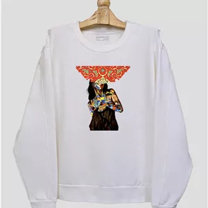 دورس مردانه و زنانه مدل زن و گل فرش ایرانی کد 50