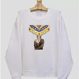 دورس مردانه و زنانه مدل زن و گل فرش ایرانی کد 54