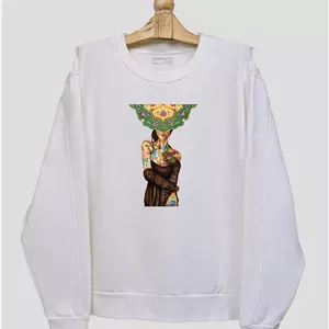 دورس مردانه و زنانه مدل زن و گل فرش ایرانی کد 53