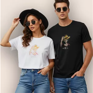 تیشرت مردانه و زنانه طرح وان پیس شخصیت لوفی کد 905