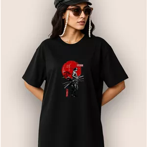 تیشرت لش مردانه و زنانه طرح وان پیس شخصیت زورو کد 985