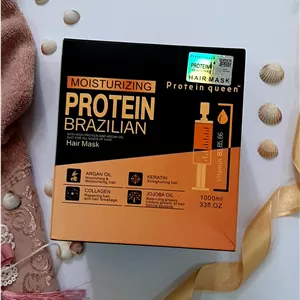 ماسک مو پروتئین کویین برزیلی بدون سولفات 1000 میل کراتین دار Protein Queen اصل