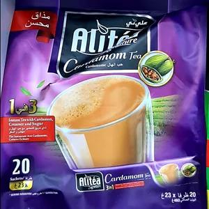 خرید چای علی تی لاته با طعم هل بسته‌ای ۲۰ عددی | Alitea Latte Cardamom Pack