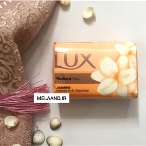 صابون لوکس اصل رایحه گل یاس (نارنجی) – وزن ۱۷۰ گرم | Lux Jasmine & Orange Blossom Soap 170g