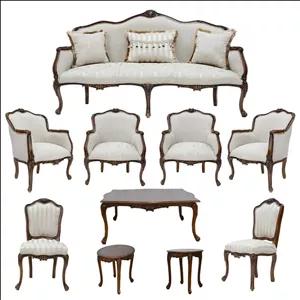 مبل 9 نفره مدل دوگل به همراه میز پذیرایی