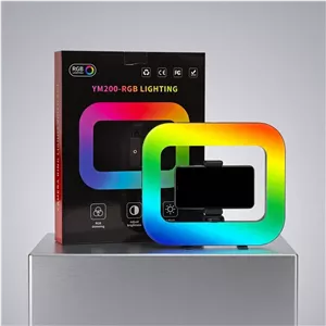 رینگ لایت YM200-RGB