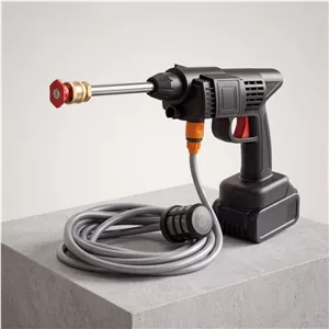 کارواش شارژی سه حالته cleaning gun توان 48 وات دو باتری