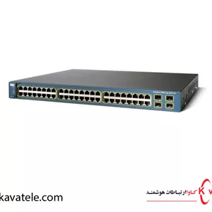 سوئیچ شبکه سیسکو 24 پورت WS-C3560X-24P-S(ریفر)