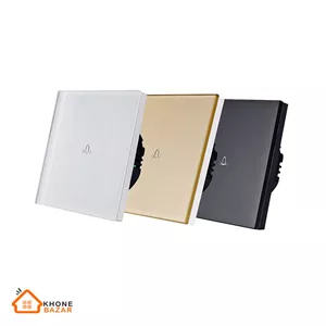 کلید لمسی شیشه ای زنگ SIMPLE