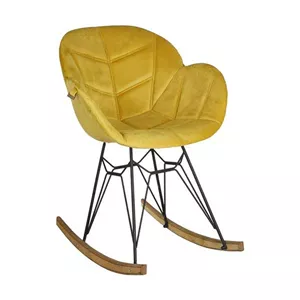 صندلی راک صدف پارچه ای مدل S535