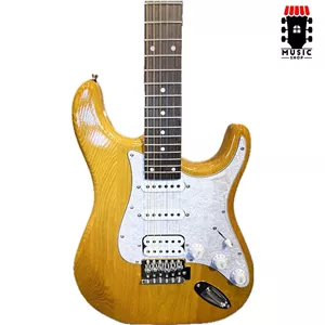 گیتار الکتریک چینی رنگ چوب براق