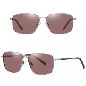 عینک آفتابی مردانه مدل 3372C81P02 Polarized Matte Metal