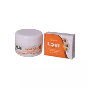کرم مرطوب کننده روجا مدل بابونه حجم 70 میلی لیتر همراه با صابون 20 گرم